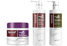 Extrait de shampooing et apr&egrave;s-shampooing &agrave; l'huile d'argan Karseell R&eacute;paration hydratante en profondeur pour cheveux secs et ab&icirc;m&eacute;s