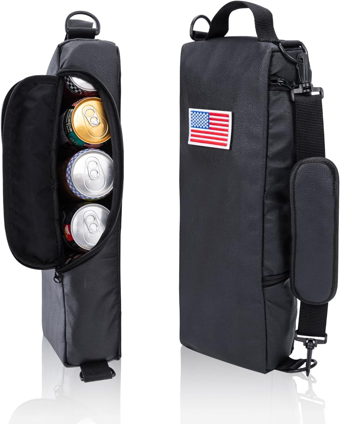 VISEMAN Golf Cooler Bag, Insulated Beer Cooler Bag Holds 6 Pack of Cans or Two