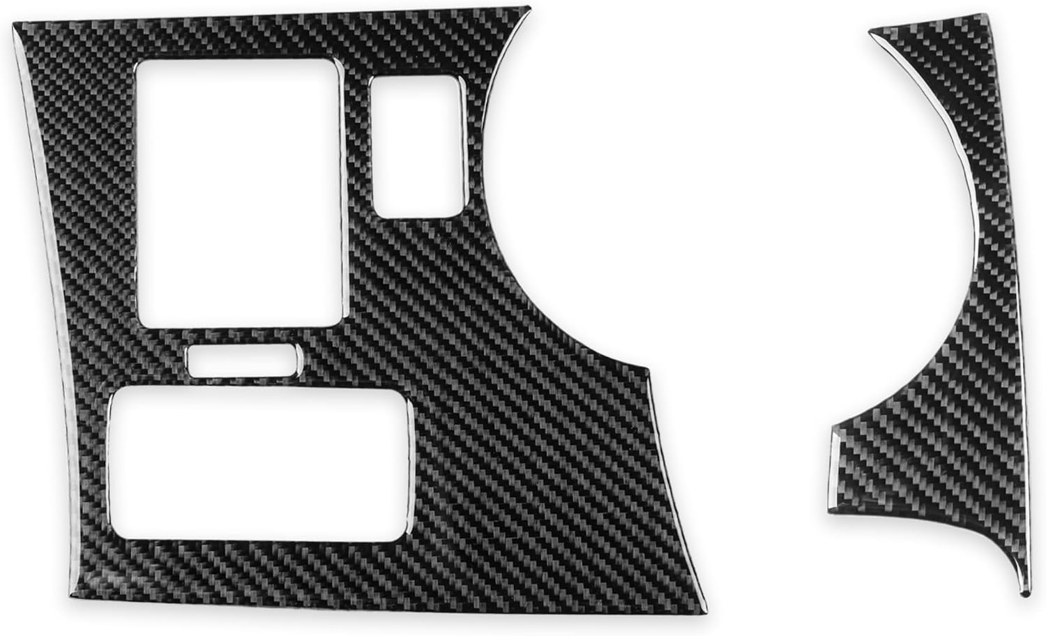Carbon Fiber Frame Cover Trim Sticker Accessories Decoration Compatible with Toyota Tacoma 2th N220/N240/N250/N260/N270 2005-2011 (Classic, Air Vent Outer Ventilator 01)