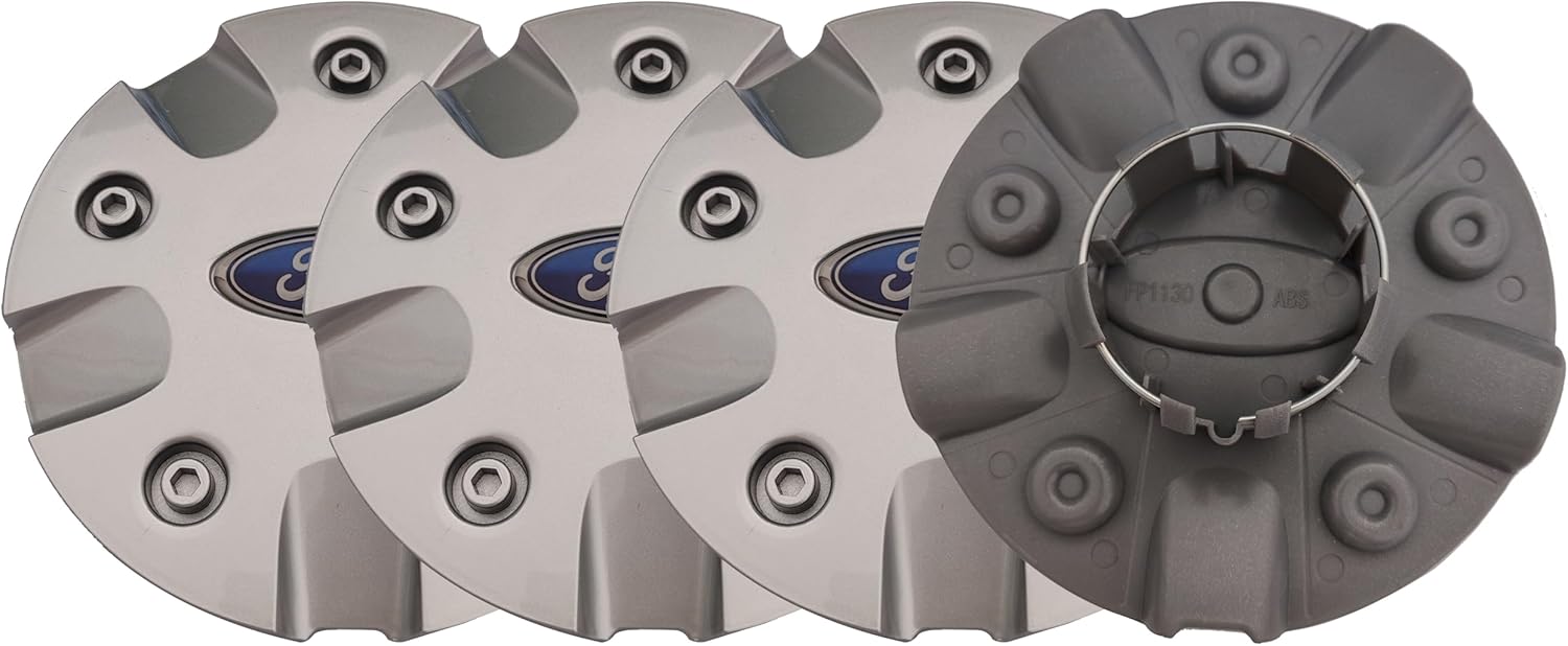 Wheel Center Cap Hub Cover Compatible with Focus 2000-2004 98AB-1130-CB YS4Z-1130-BB 4PCS