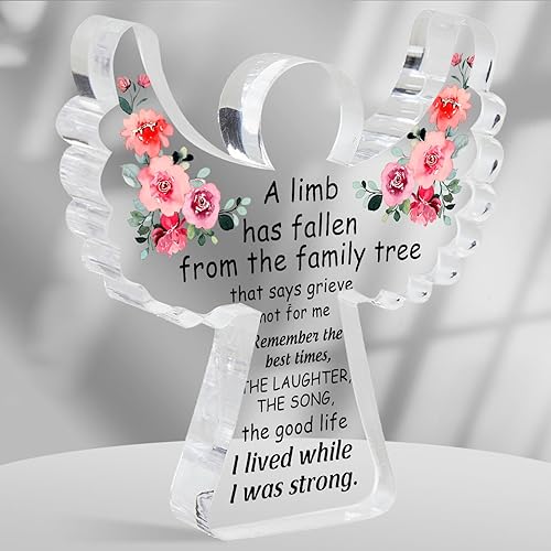 Regalos de condolencias, decoraciĂłn de letrero conmemorativo de duelo acrĂlico de ángel, regalo de condolencias, regalo para pĂ©rdida de madre, Regalos de condolencias, decoraciĂłn de letrero conmemorativo de duelo acrĂlico de ángel, regalo de condolencias, regalo para pĂ©rdida de madre,