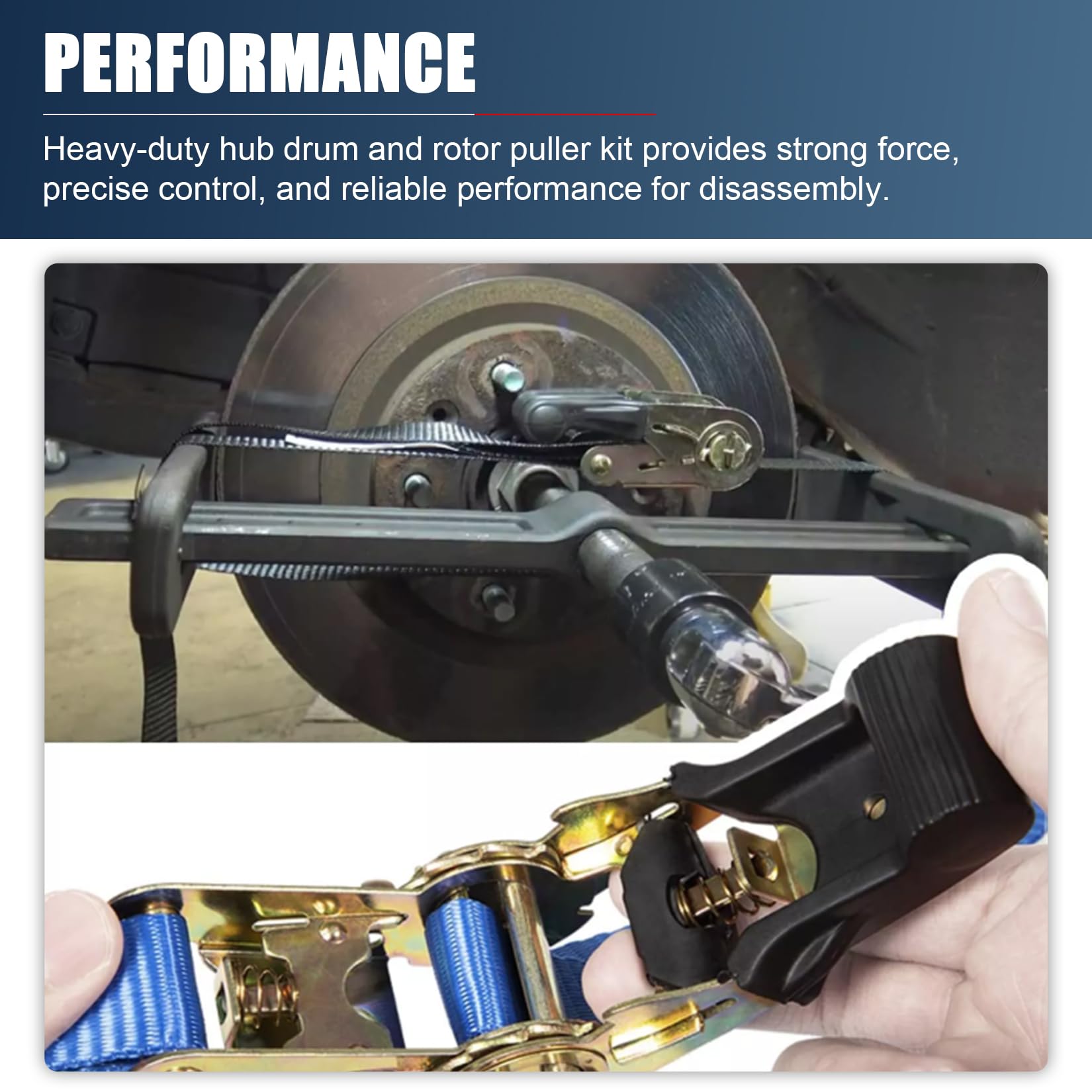 Extracteur Tambour De Frein En Acier Carbone - Pour Tricycles électriques, Démontage Moyeu, Outil Compact