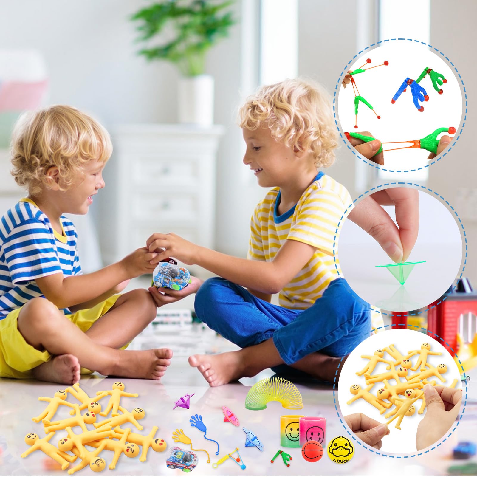 120 Giocattoli Per Bomboniere Bambini - Set Regalo Compleanno Con Gadget Divertenti - Foto 5