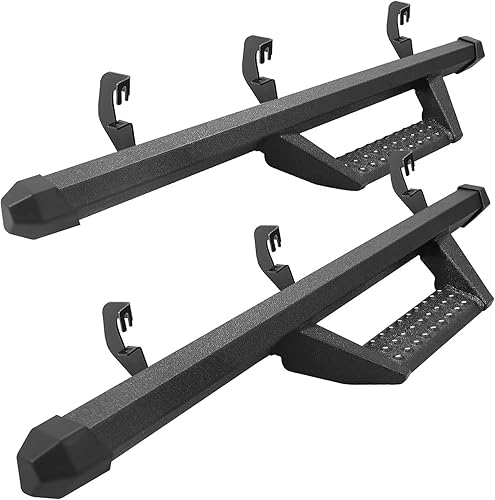 Estribos regulares de 3 pulgadas compatibles con Chevy SilveradoGmc Sierra 1500 2007-2018 2007-2019 25003500 cabina regular. Escalones laterales