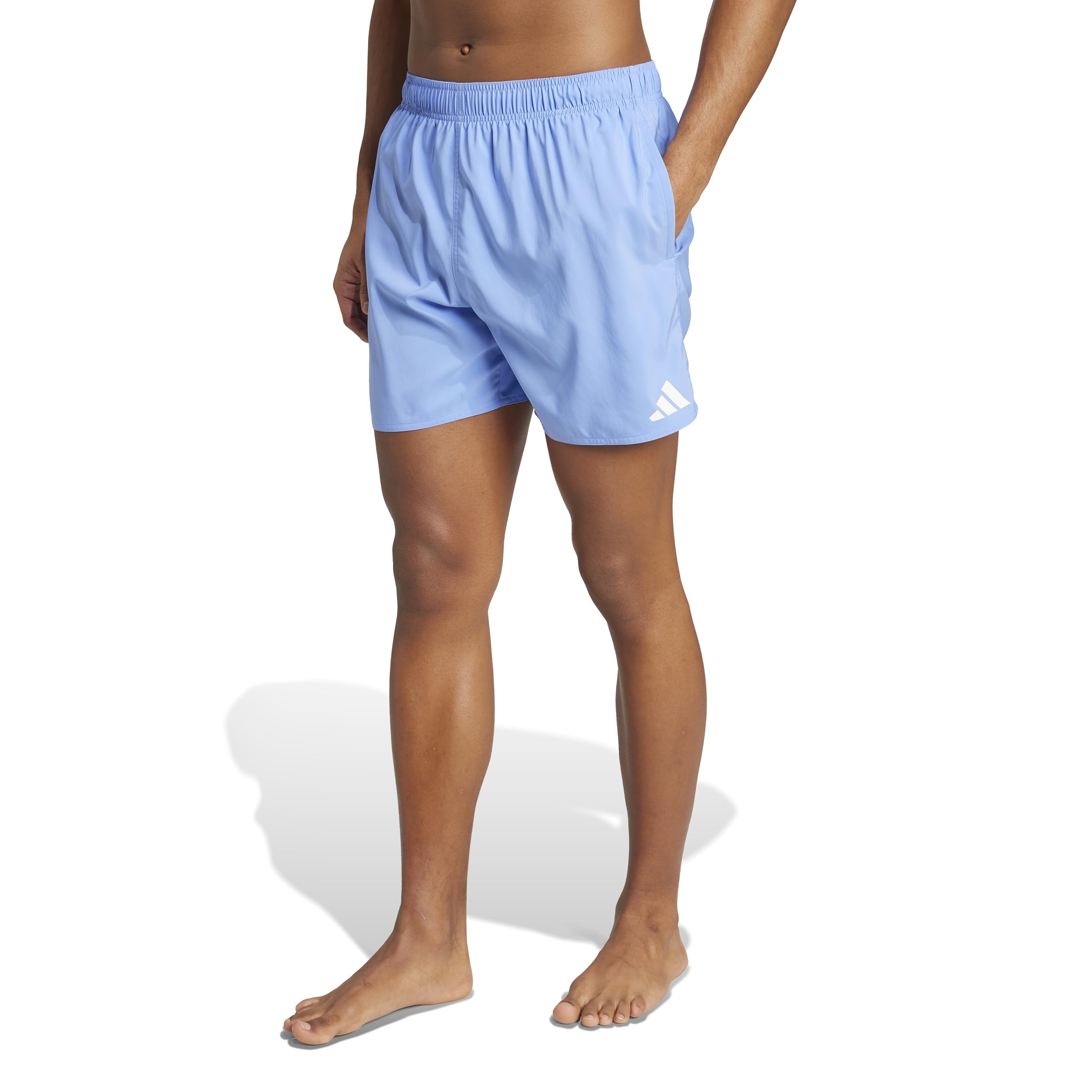 adidas Men's Swim Shorts 5 INCH, Blue Fusion/White, XS