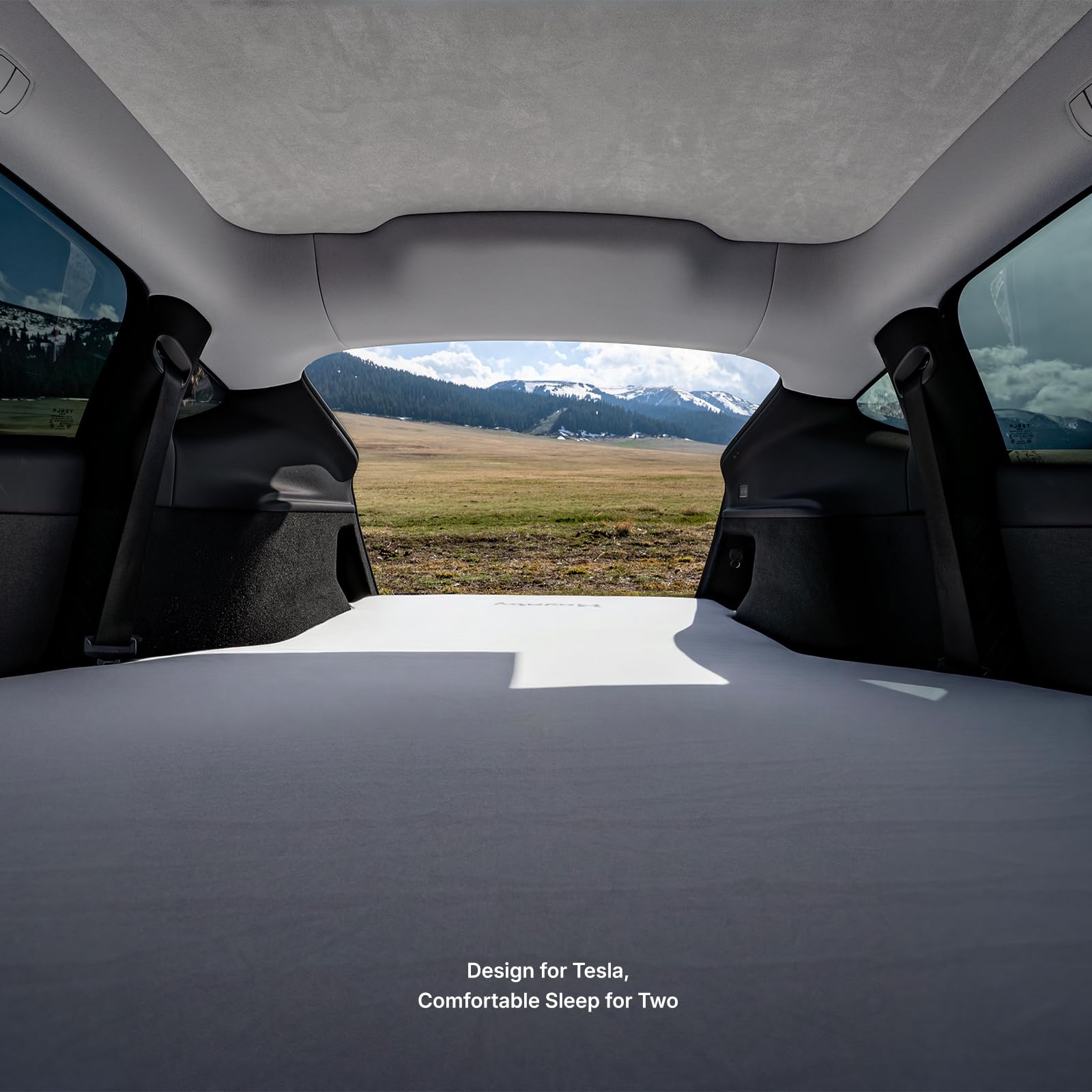 Havnby Materac piankowy 11,5 cm do Tesla Model Y/Juniper / 3, łóżko pełnowymiarowe, kompresja próżniowa, kemping, podróż, zmiana pracy, Nap