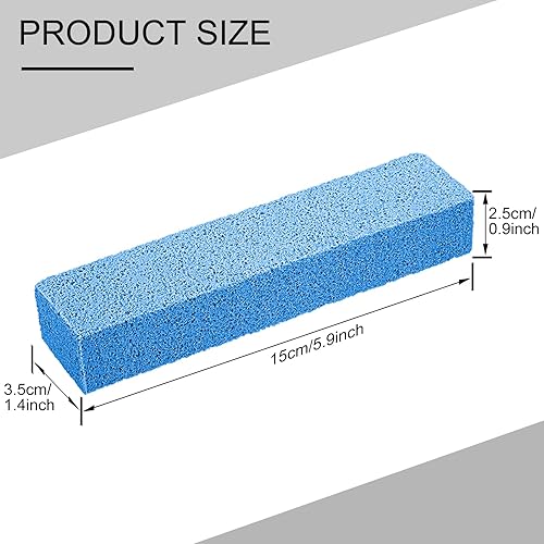 Miniatura 2 de Norme 30 piedras pómez para limpieza de estropajos pómez, limpiador de barra pómez para quitar el anillo del inodoro, baño, hogar, cocina, piscina,