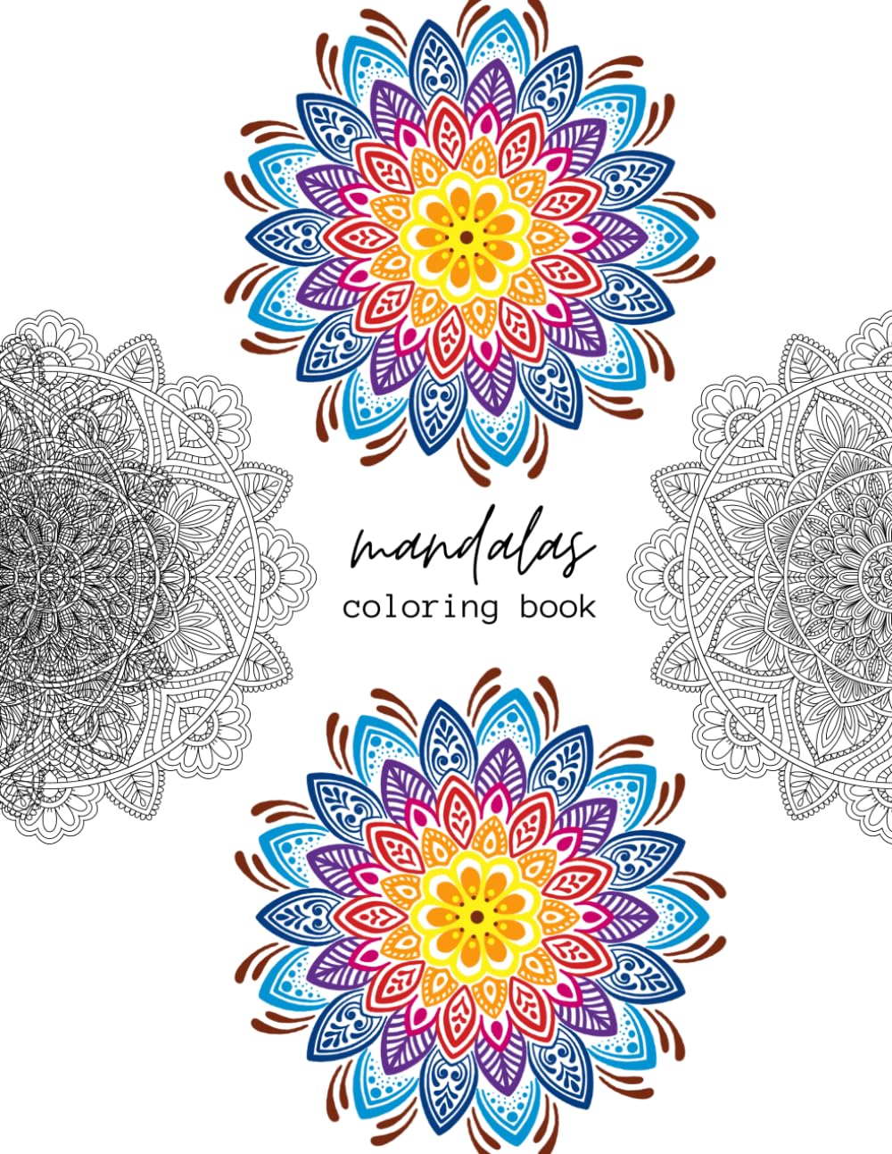 Mandala Coloring Book for Relaxation & Stress Relief