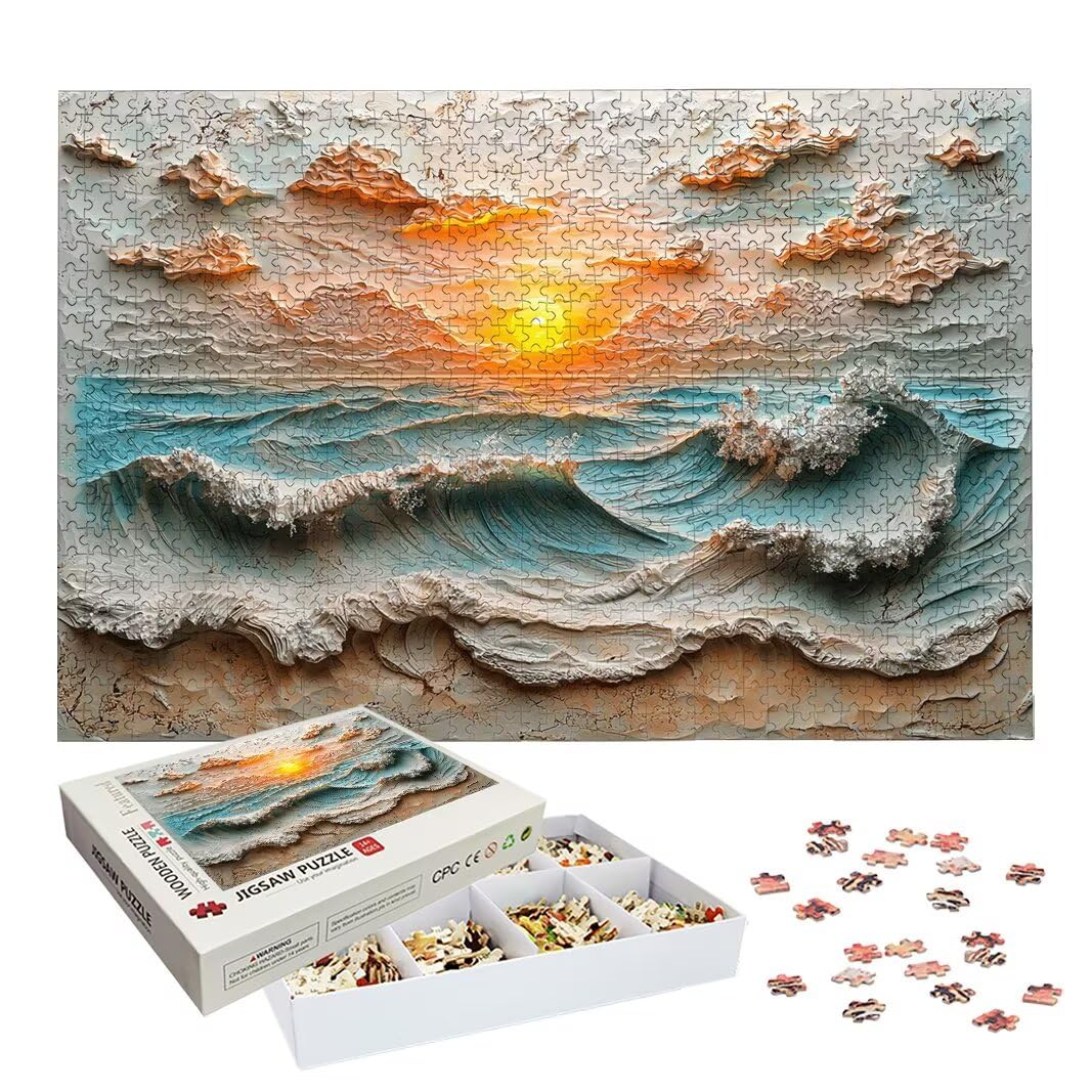 Puzzle Spiaggia, Puzzle 1000 Pezzi per Adulti, Regalo Donna/Uomo -2375