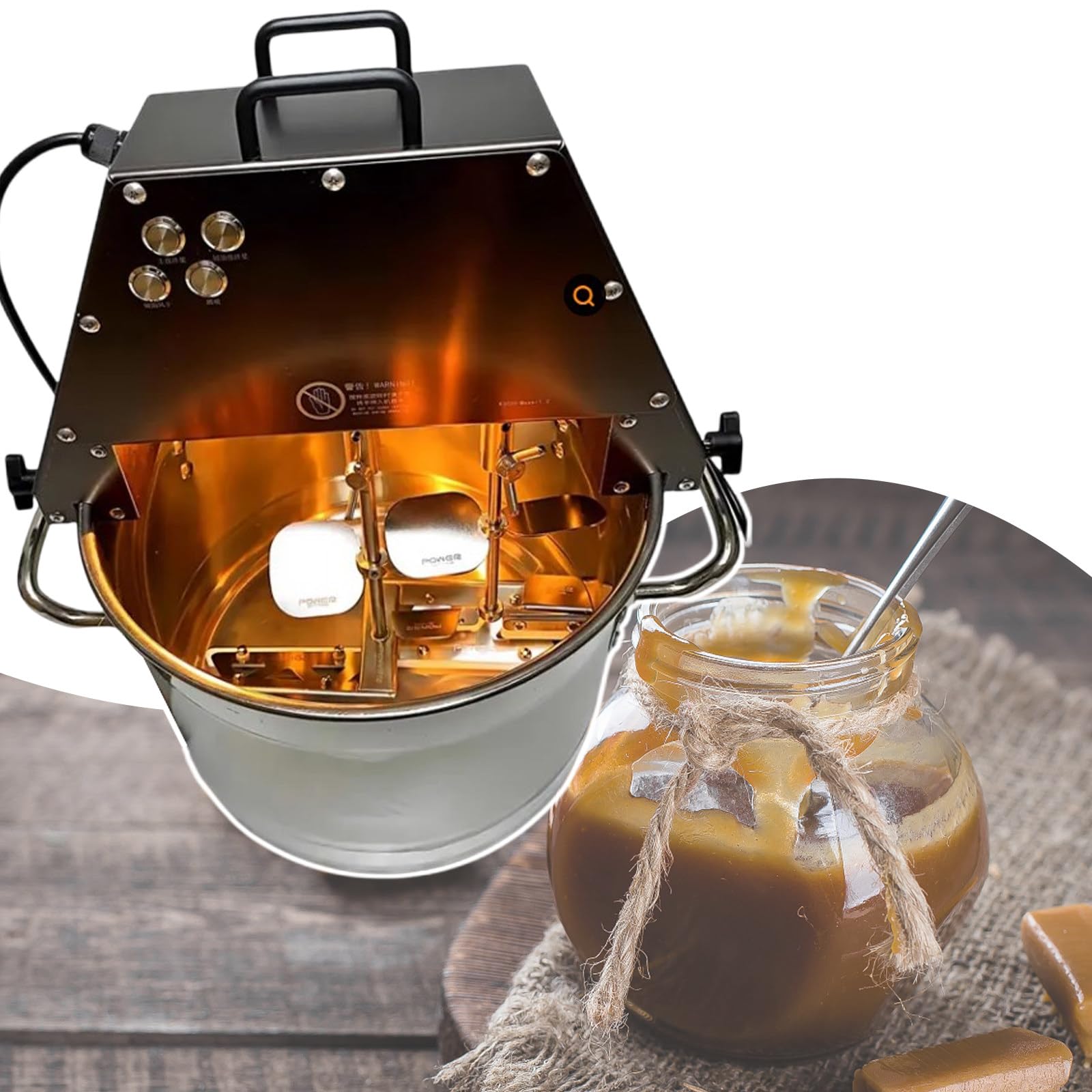 Stand Automatic Blender With Auxiliary Fan Air Volume Of 400L Per Minute 10 Large Capacity Supports Gas Stove