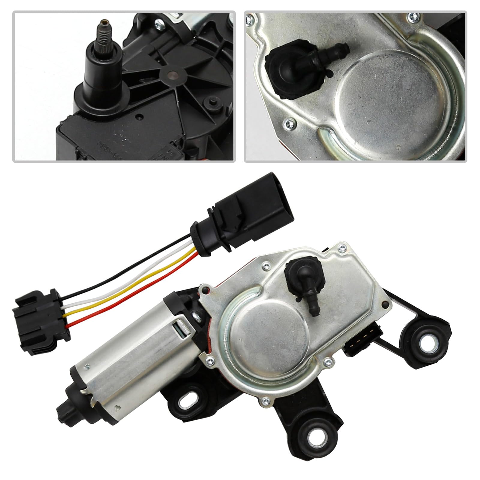 Heckscheibenwischermotor mit Anschluss-Kabelbaum Ersatzteile für Au-di A1 8X A6 C7 4G Q3 8U 2012-2018 4G9955711A 4G9955711C 8U0955711A 579717