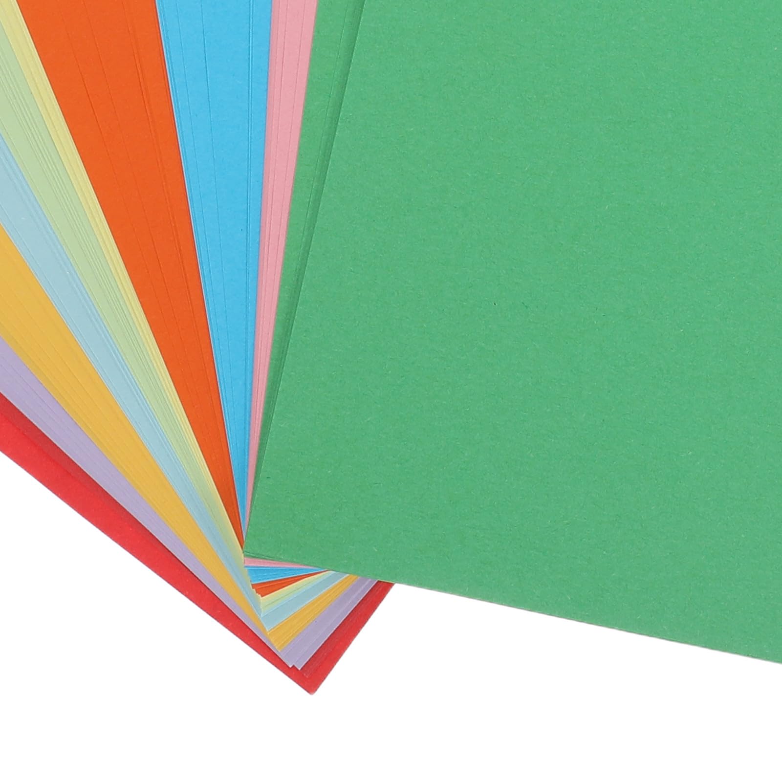 300 Unidades Papel de Origami Rigidez Mezcla de 10 Colores 17x17 Cm Papel para Manualidades y Doble Cara Adecuado para Demostraciones Educativas y Infantiles