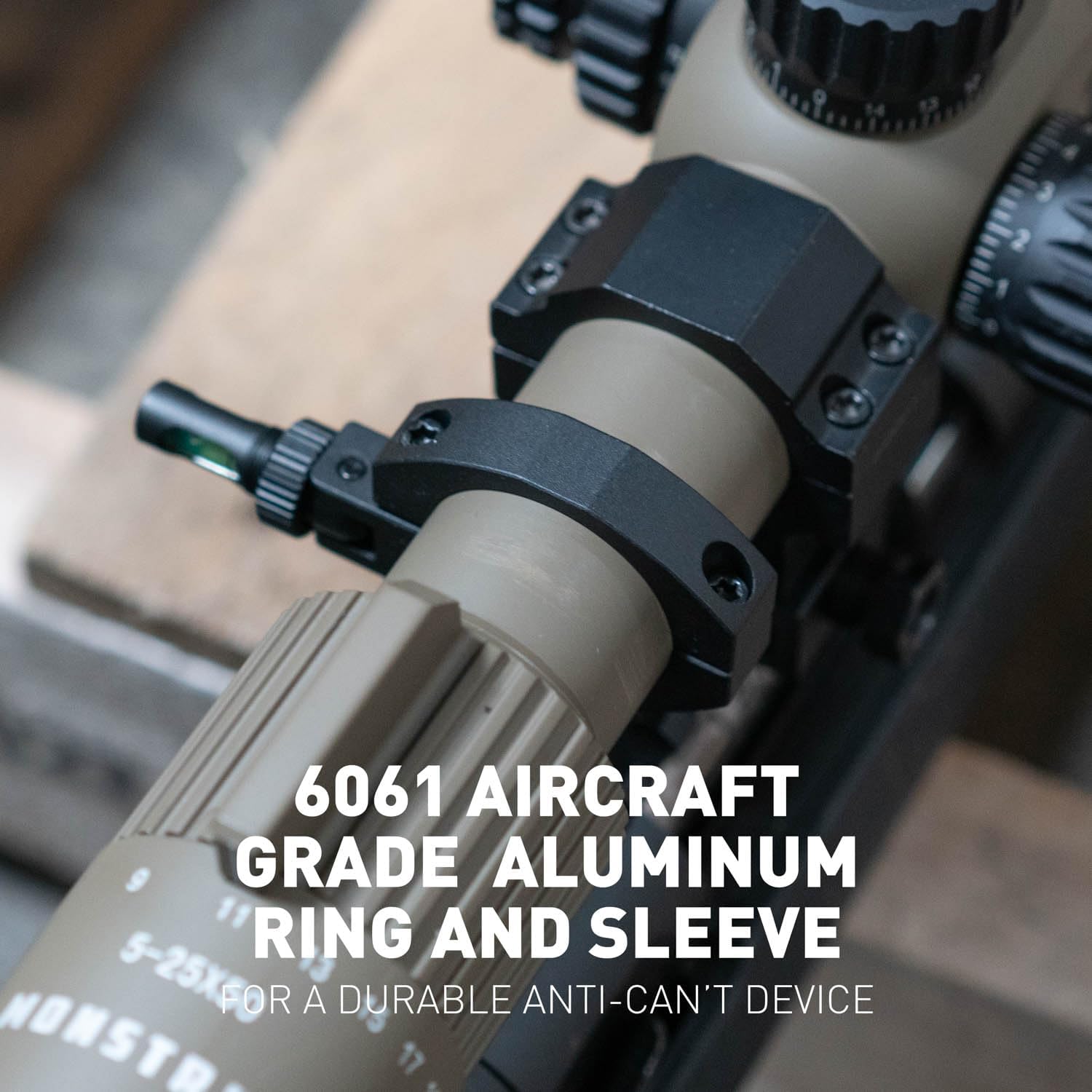 Monstrum Fold Out Rifle Scope Level Bubble | 30 mm Diameter