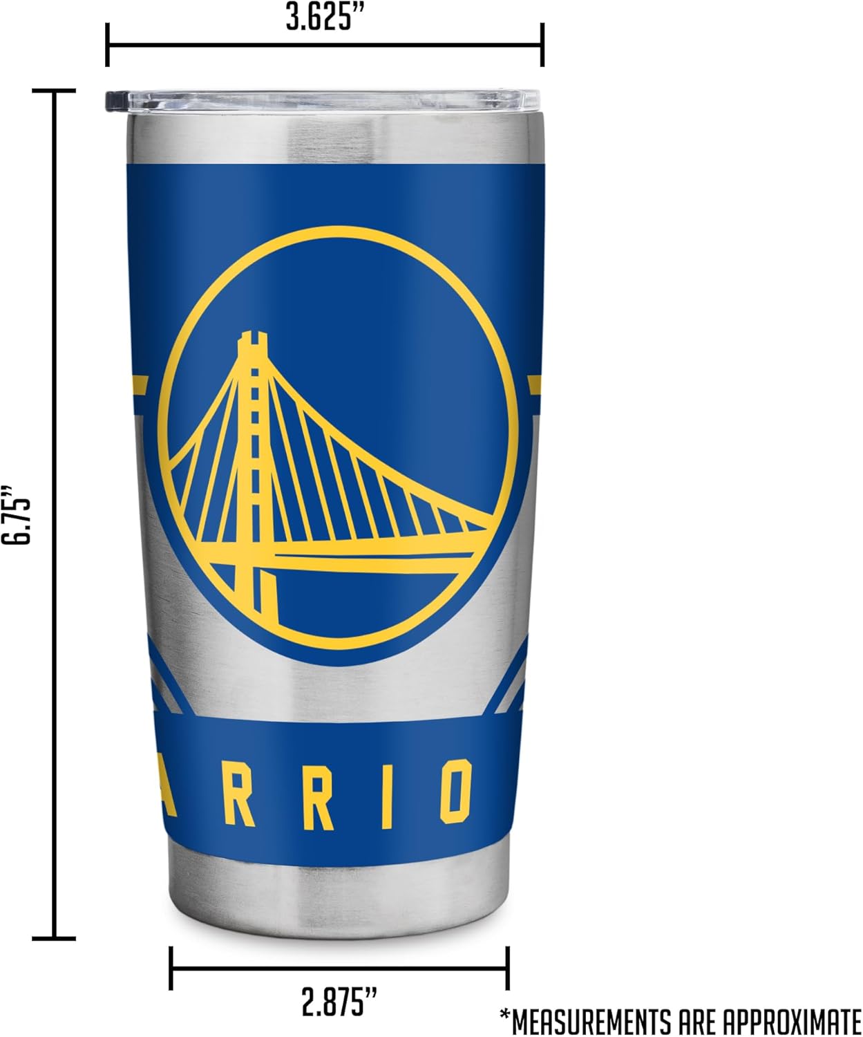 Rico Industries NCAA Carroll University Pioneers Standard 20oz Stainless Steel Tumbler with Lid - Great For Coffee, Tea, Water or Cocktails - Image 7