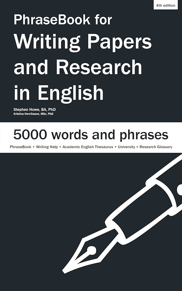 Amazon.com: PhraseBook for Writing Papers and Research in