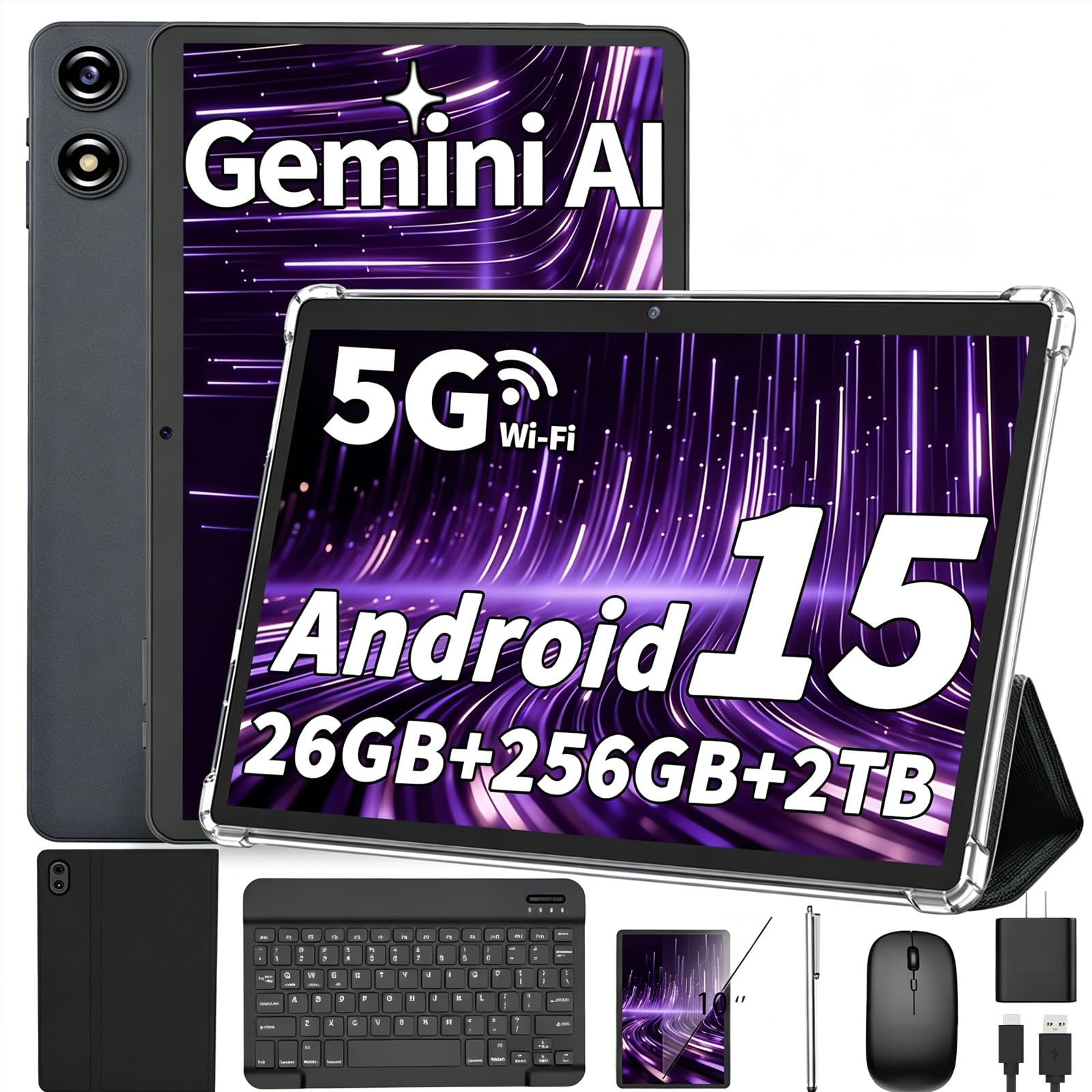 Amazon.com: Android Tablet 10 inch, 2026 Android 16 Tablet with