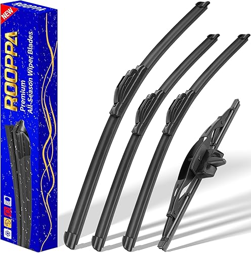 Vista 32 de 3 limpiaparabrisas de repuesto para Toyota Highlander 2008-2019, Lexus GX460 2011-2021, repuesto de equipo original, 26 pulgadas, 20 pulgadas, 12