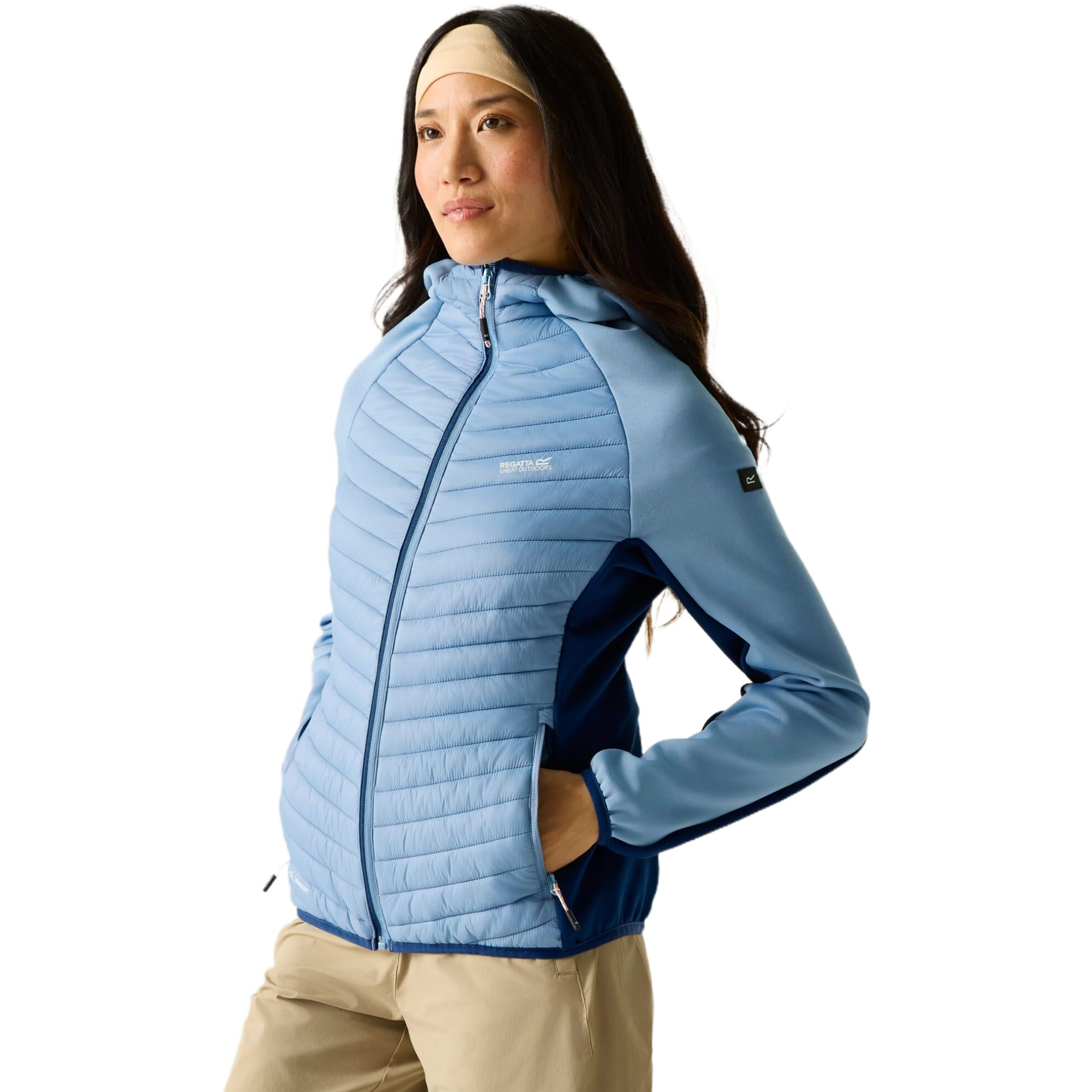 Regatta Andreson Hybrid Jacket Size: 16 Women's Blue
