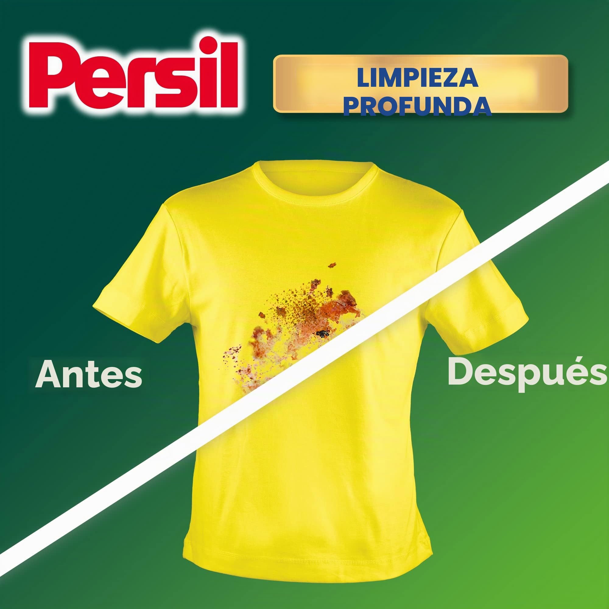 Persil Gel Kraft Color (80 lavados), detergente líquido con tecnología de limpieza profunda, detergente para ropa pura y frescura higiénica para la máquina, eficaz a partir de 20 °C