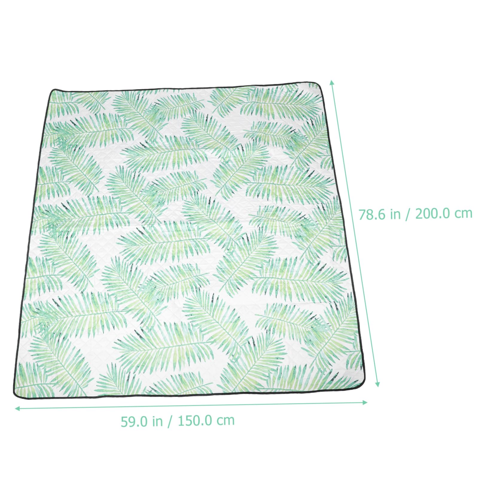 HEMOTON Alfombra de Suelo Esterilla Cómoda Manta de Picnic Resistente al Desgaste para Acampar Manta Plegable Portátil Suministros para Picnic