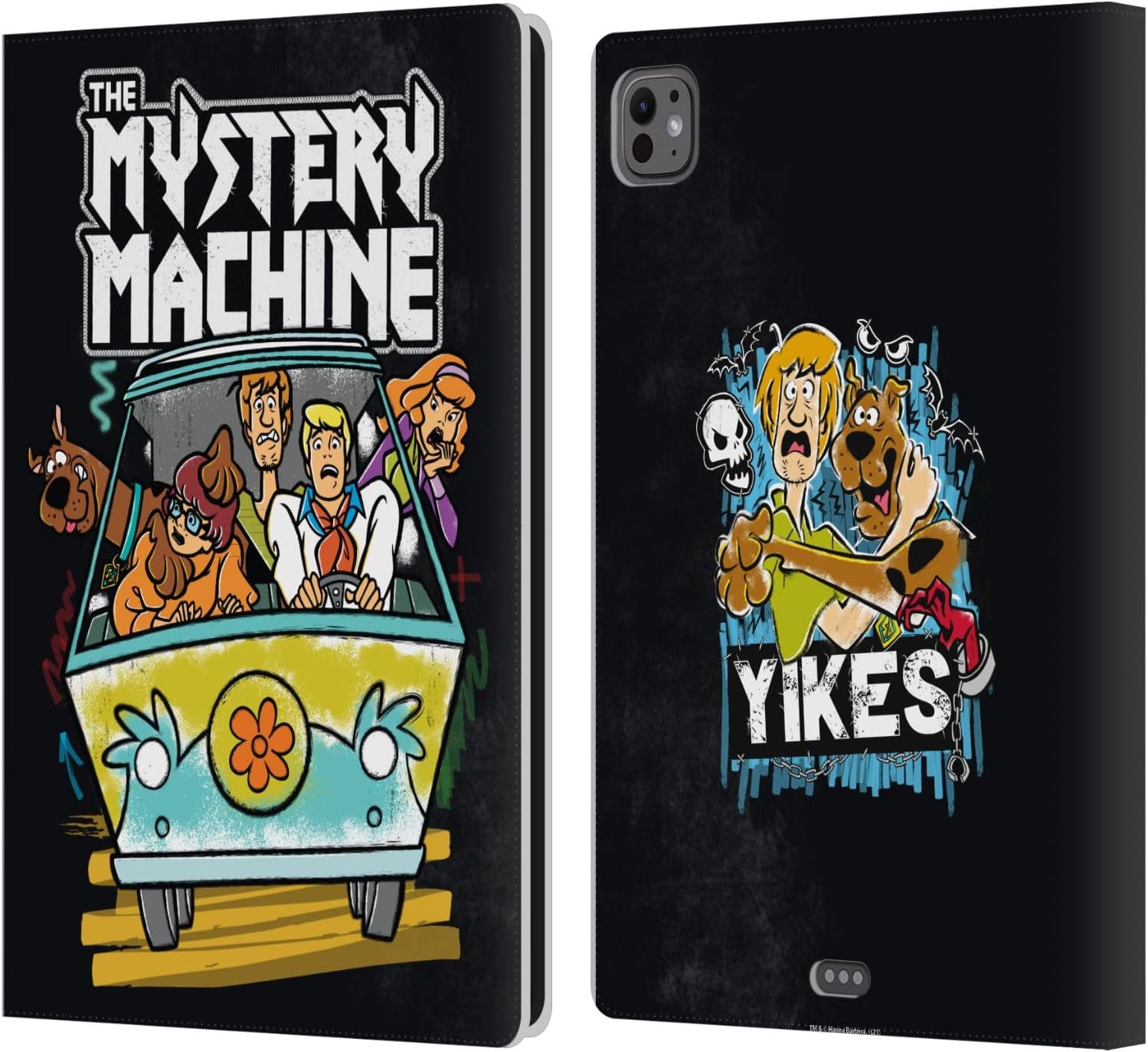 Head Case Designs Officially Licensed Scooby-Doo Scooby-Doo and Co. Mystery Inc. Leather Wallet Case Compatible with Apple iPad 10.2 2019/2020/2021