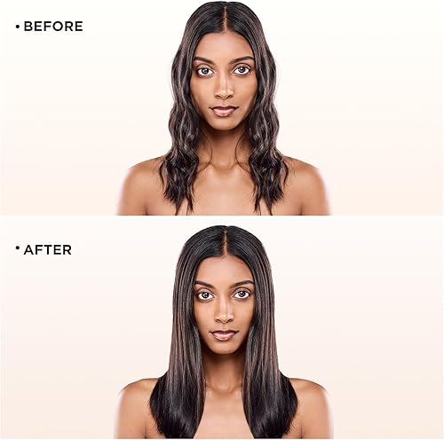 Miniatura 7 de Prizm Cepillo alisador de cabello, calentamiento rápido de 20 segundos, peine alisador de cabello con iones negativos con menos encrespamiento, 4