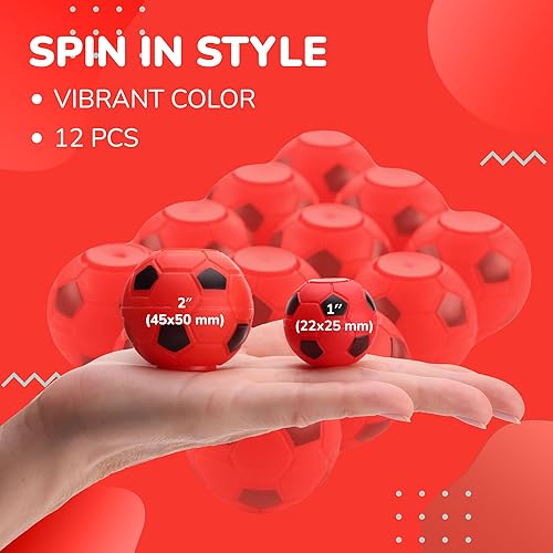 Miniatura 2 de Entervending - Bolas giratorias para inquietos (2.0in, 12 unidades), 7