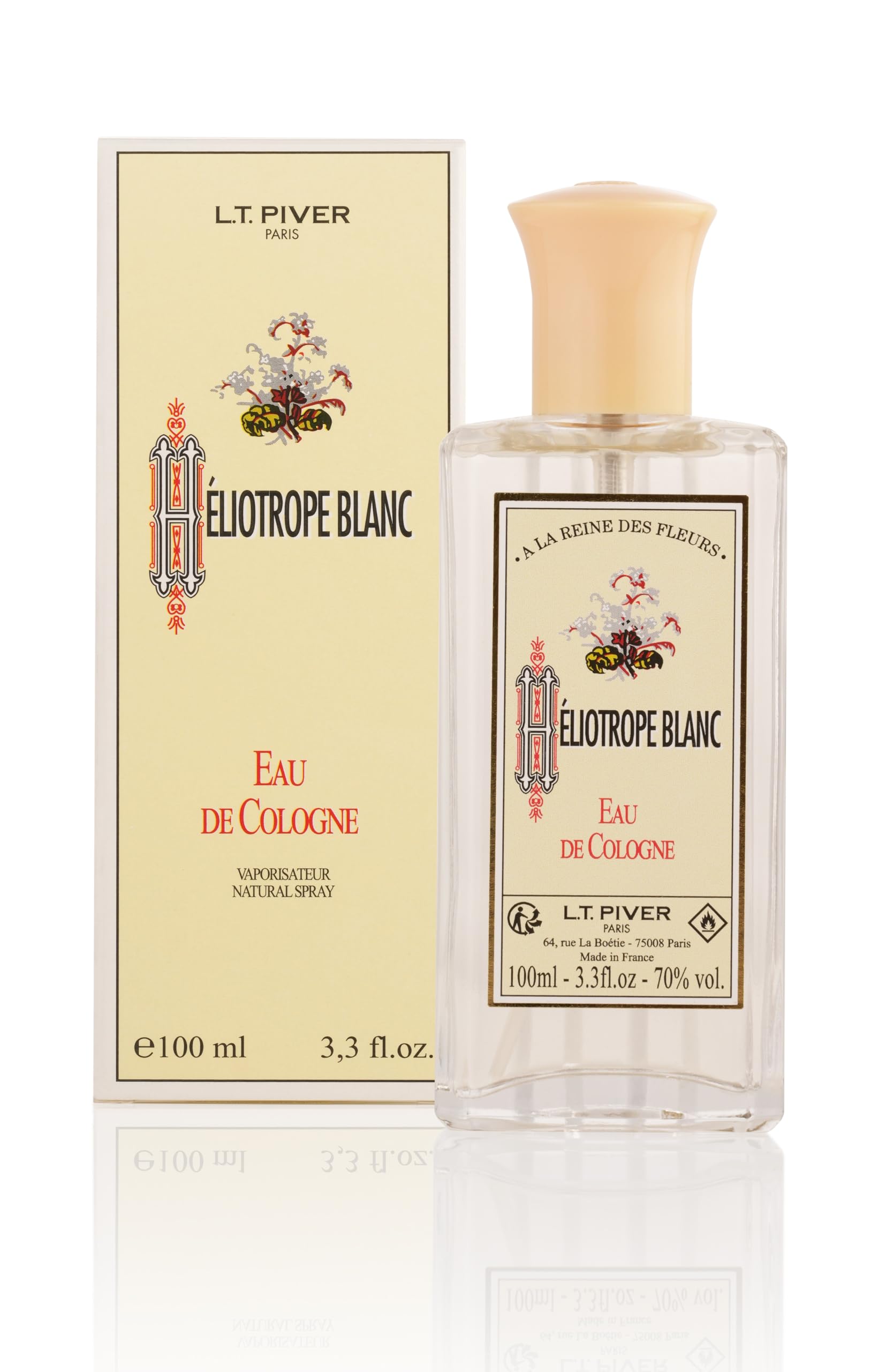 LT Piver Heliotrope Blanc Eau de Toilette Spray 100ml : Amazon.co