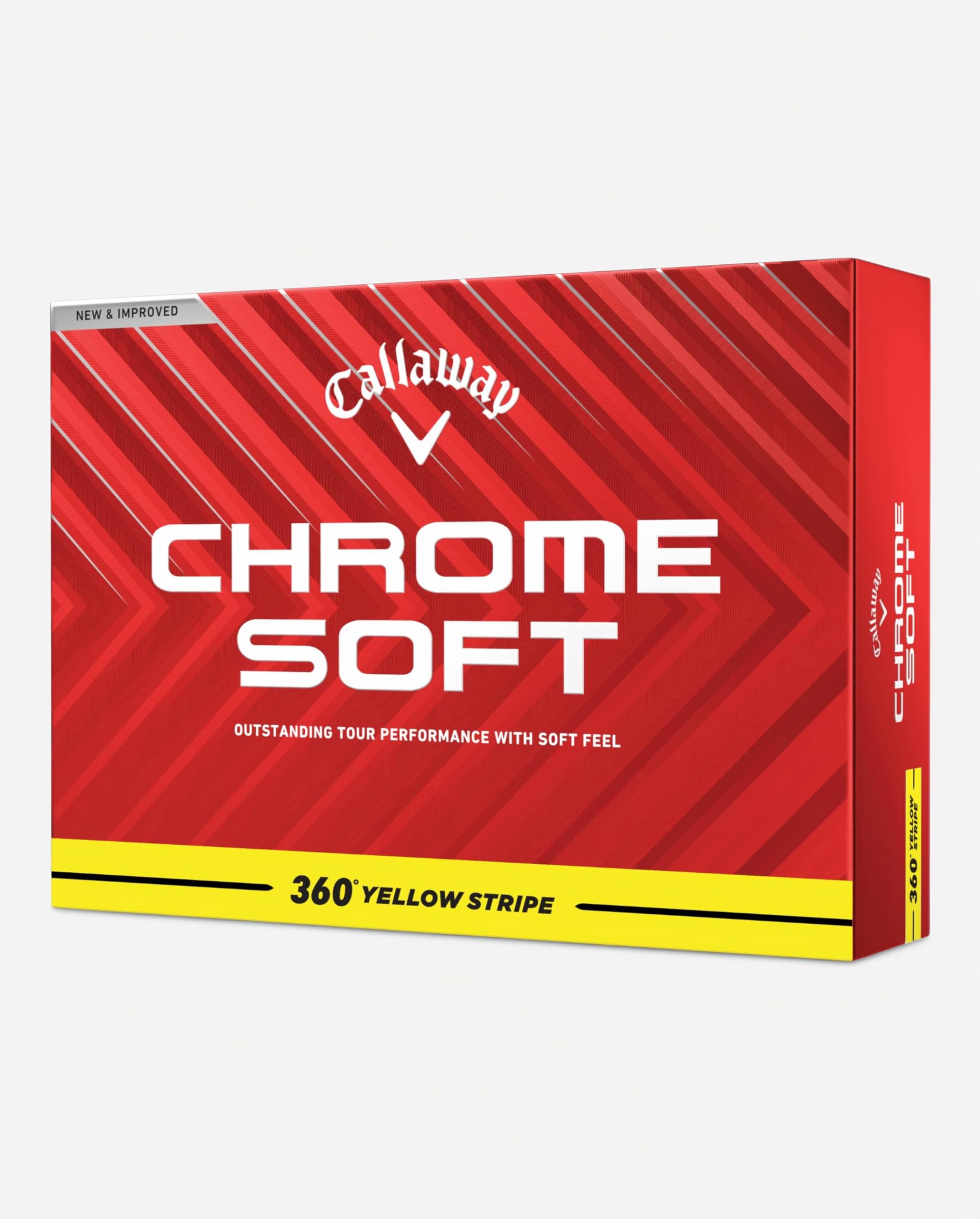 Amazon.co.jp: キャロウェイ(Callaway) ゴルフボール CHROME SOFT 24