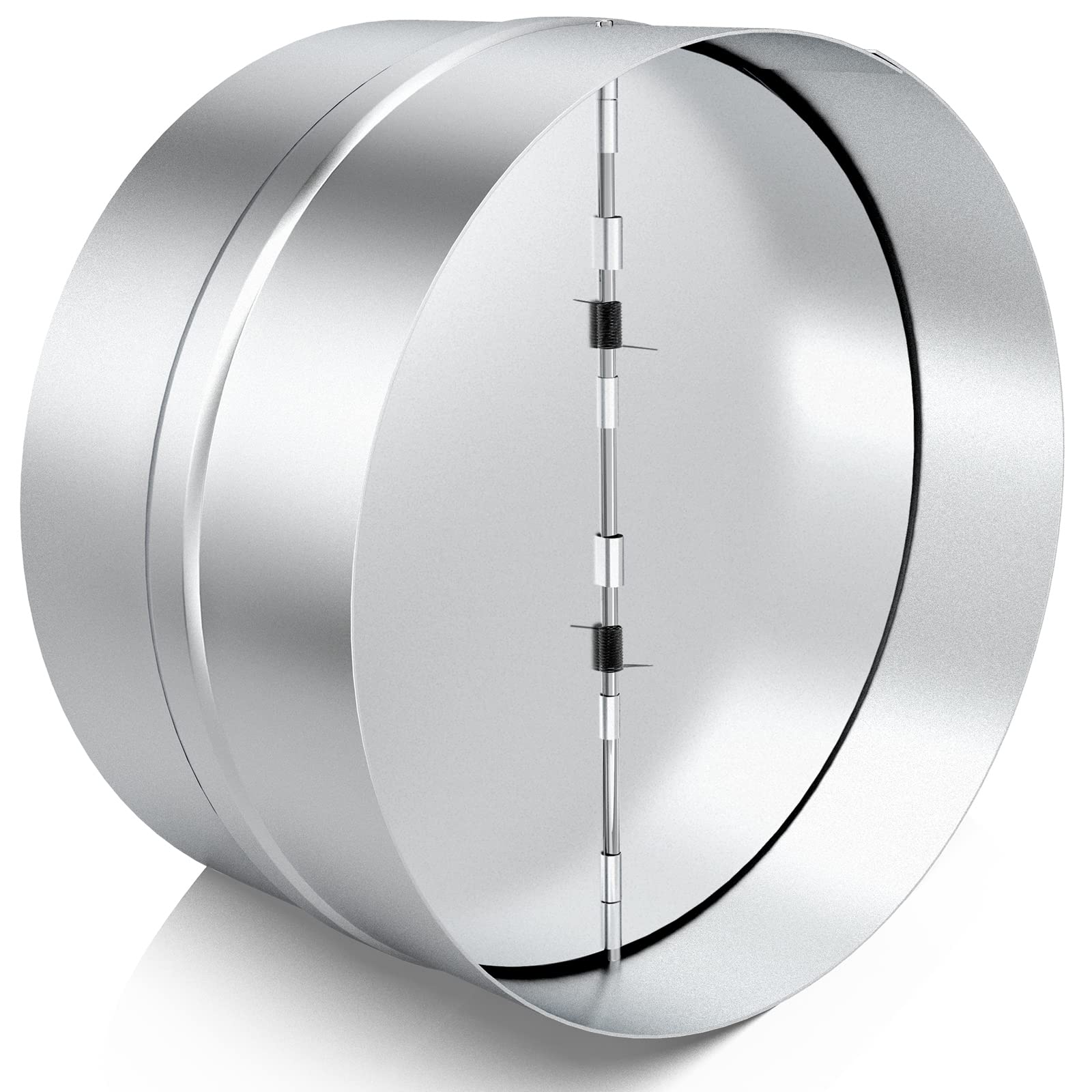 Buy 8 Inch Backdraft Damper, HG POWER Draft Blocker OneWay Airflow