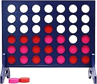 Vista 52 de Tailgating Pros Cuatro en una fila de color azul marino premium con funda de transporte - Juego de patio al aire libre de gran tamaño Jumbo