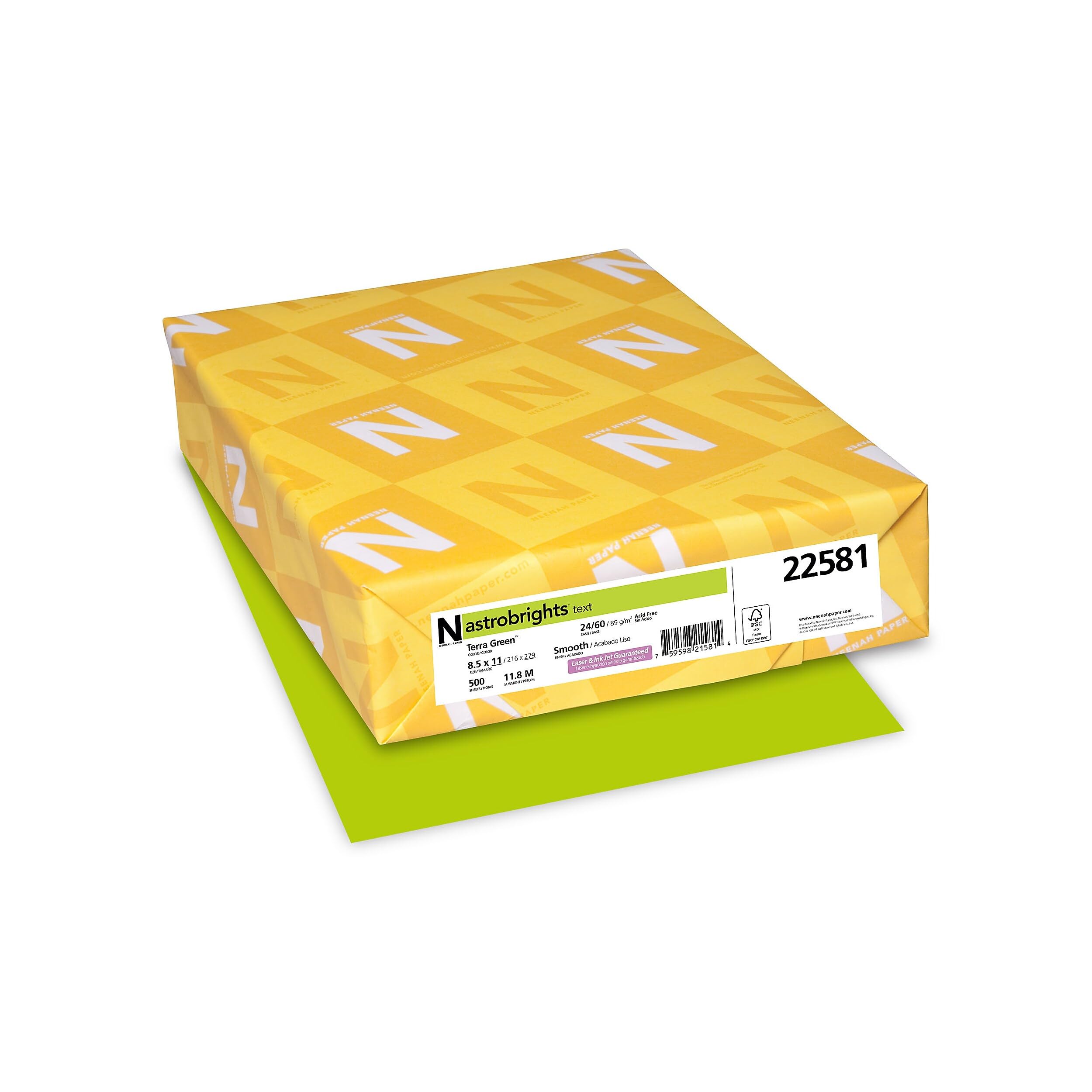 Amazon.com : Neenah Paper 22581 Color Paper, 24lb, 8 1/2 x 11