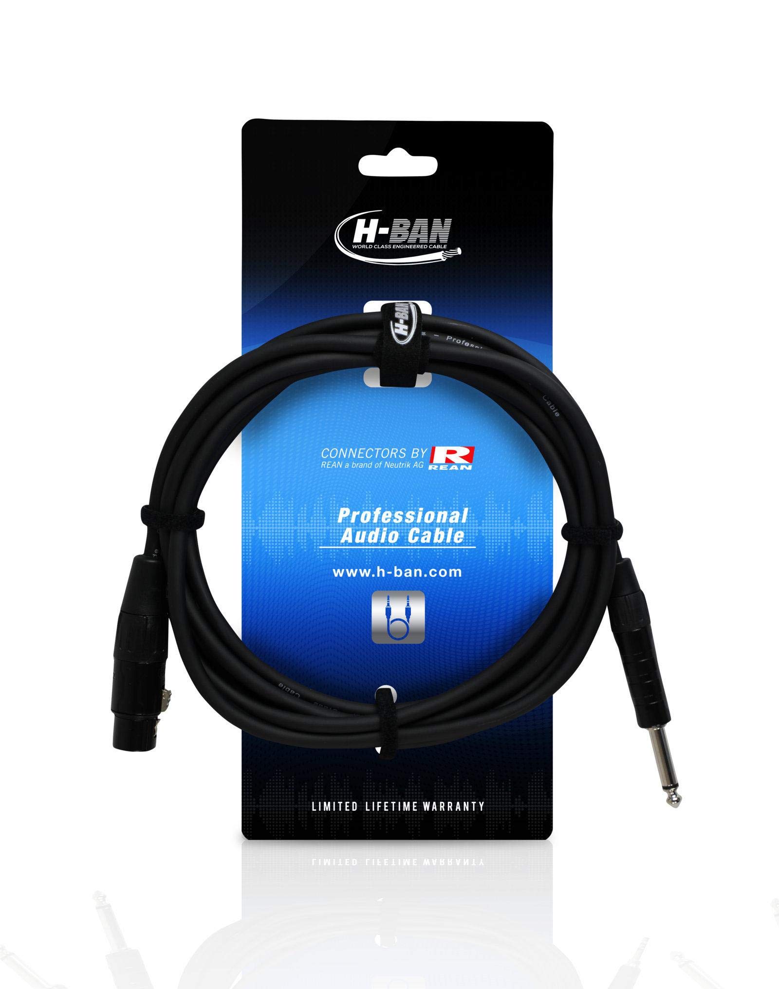 H-Ban Professional Microphone Cable 3 Meters