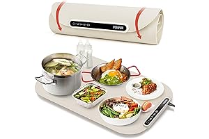 Electric Warming Tray with 3 Adjustable Temperature Settings
