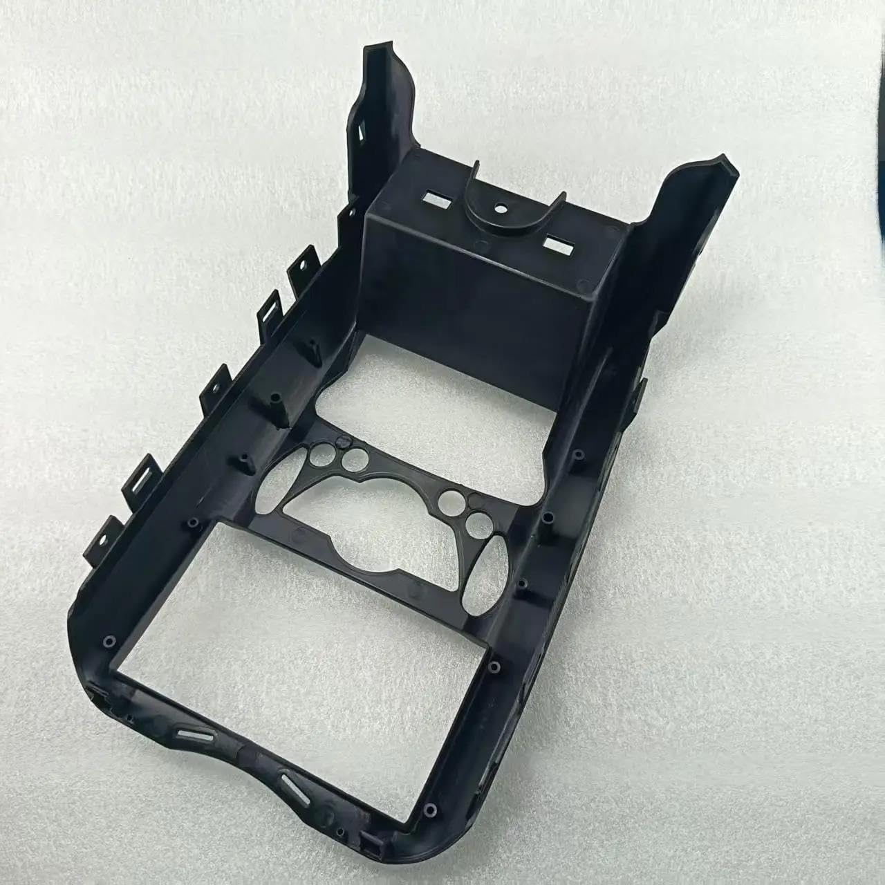 Générique Cadre de façade d'autoradio Kit D'installation Voiture Double Din pour Mini pour Cooper R55 R56 R57 Cadre Surround Radio GPS Couvercle Panneau Garniture Tableau Bord Panneau D’autoradio