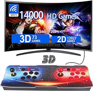 3D+ Pandora's Games Arcade,WiFi Function to Add More Games, Support 3D Games, 1280x720,Search/Save/Hide/Pause Games, Favorite List, 4 Players Online Game