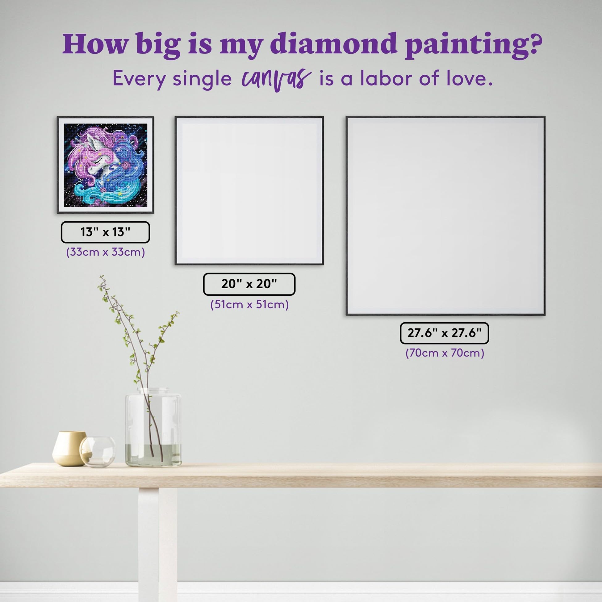 Amazon.co.jp: DIAMOND ART CLUB ユニコーンのオーロラダイヤモンド