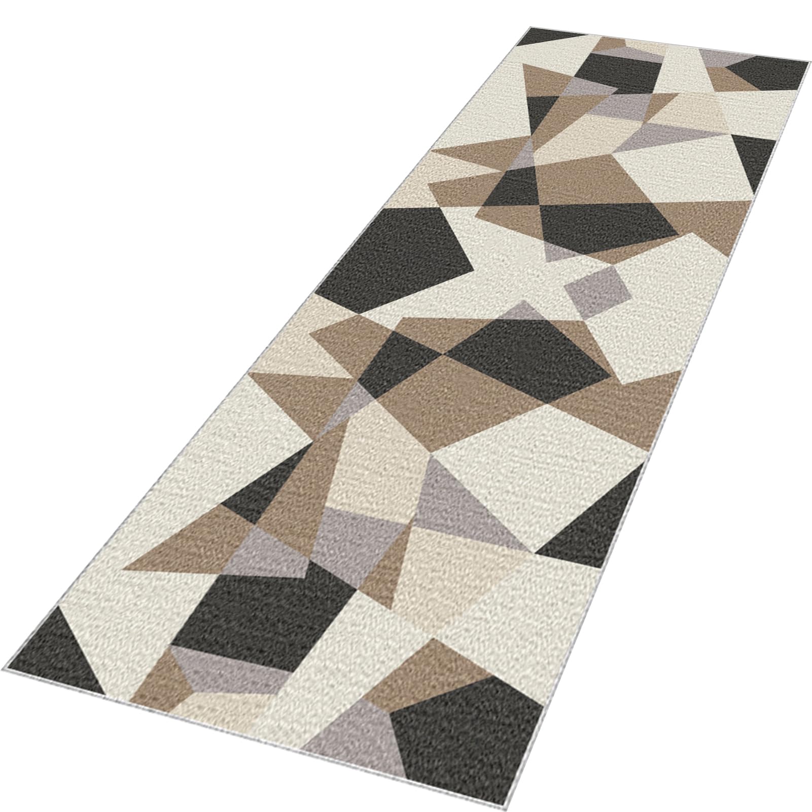 Carpet Runner Rugs for Hallway Non Slip Hall Runner Machine Washable Kitchen Laundry Room Long Area Rug Door Mat Runner for Hallway Entryway Kitchen Stair Bedroom Living Room Floor Rugs 50 x 100 cm