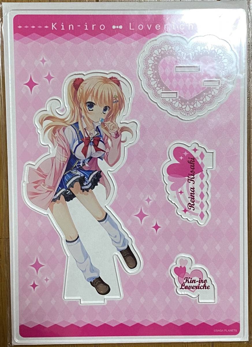 金色ラブリッチェ 妃玲奈 アクリルスタンド Amazon.co.jp: 妃玲奈 アクリルキャラスタンド 金色ラブリッチェ