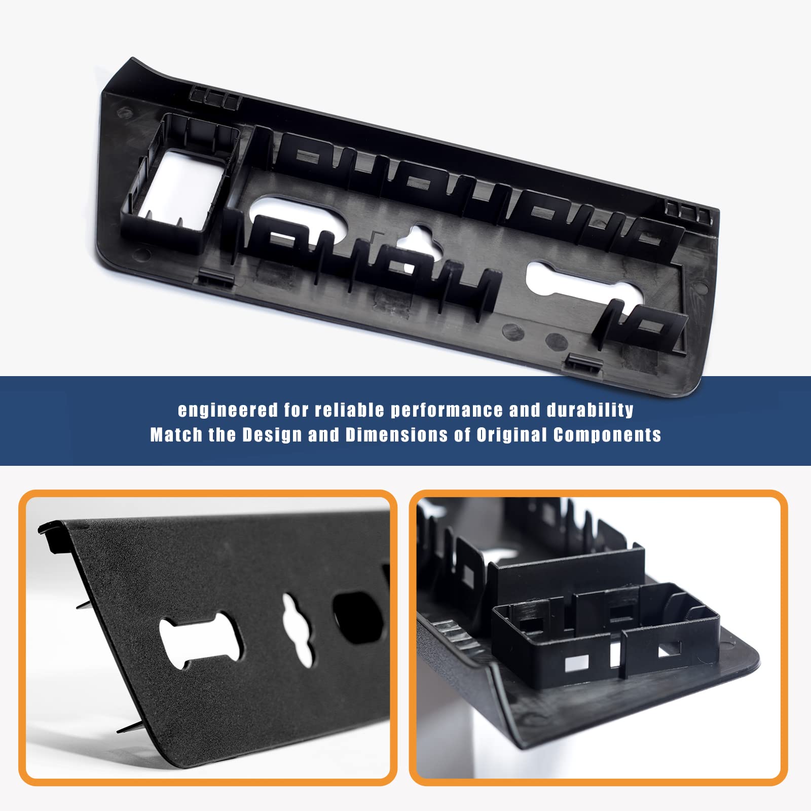 Front Driver Side Seat Switch Housing Trim Bezel Panel For 2009-2014 Ford F-150 Front Driver Side Seat Switch Housing Trim Bezel Panel For 2009-2014 Ford F-150