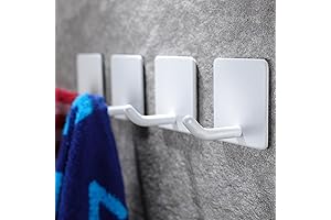 Yakaon Self Adhesive Hooks: Adorn Your Walls, Amplify Your Storage