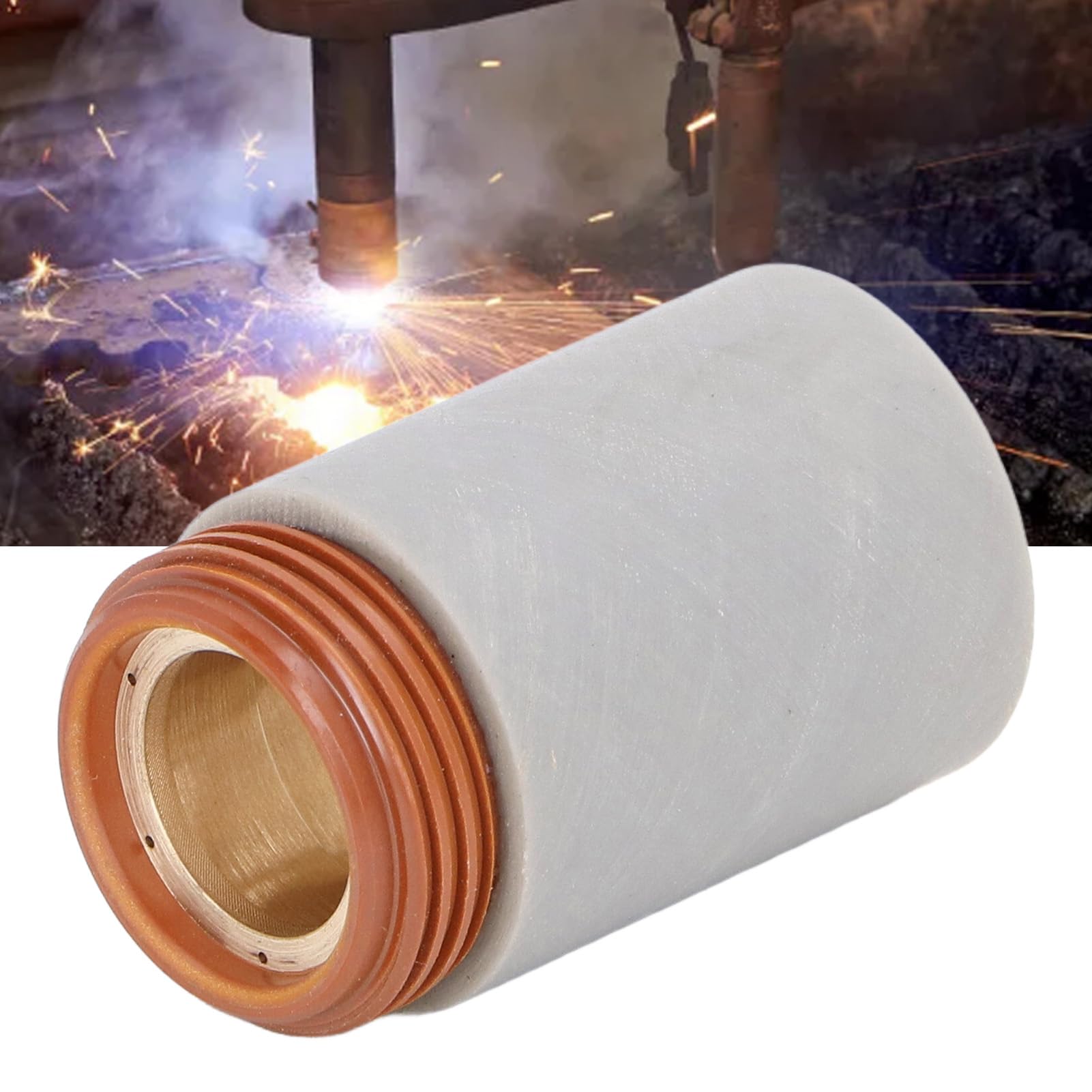 Leapiture Plasma Torch Consumables Retaining Cap Plasma Cutter Retaining Cap Plasma Cutter Retaining Cap Replacement for PMX45 40 to 100A