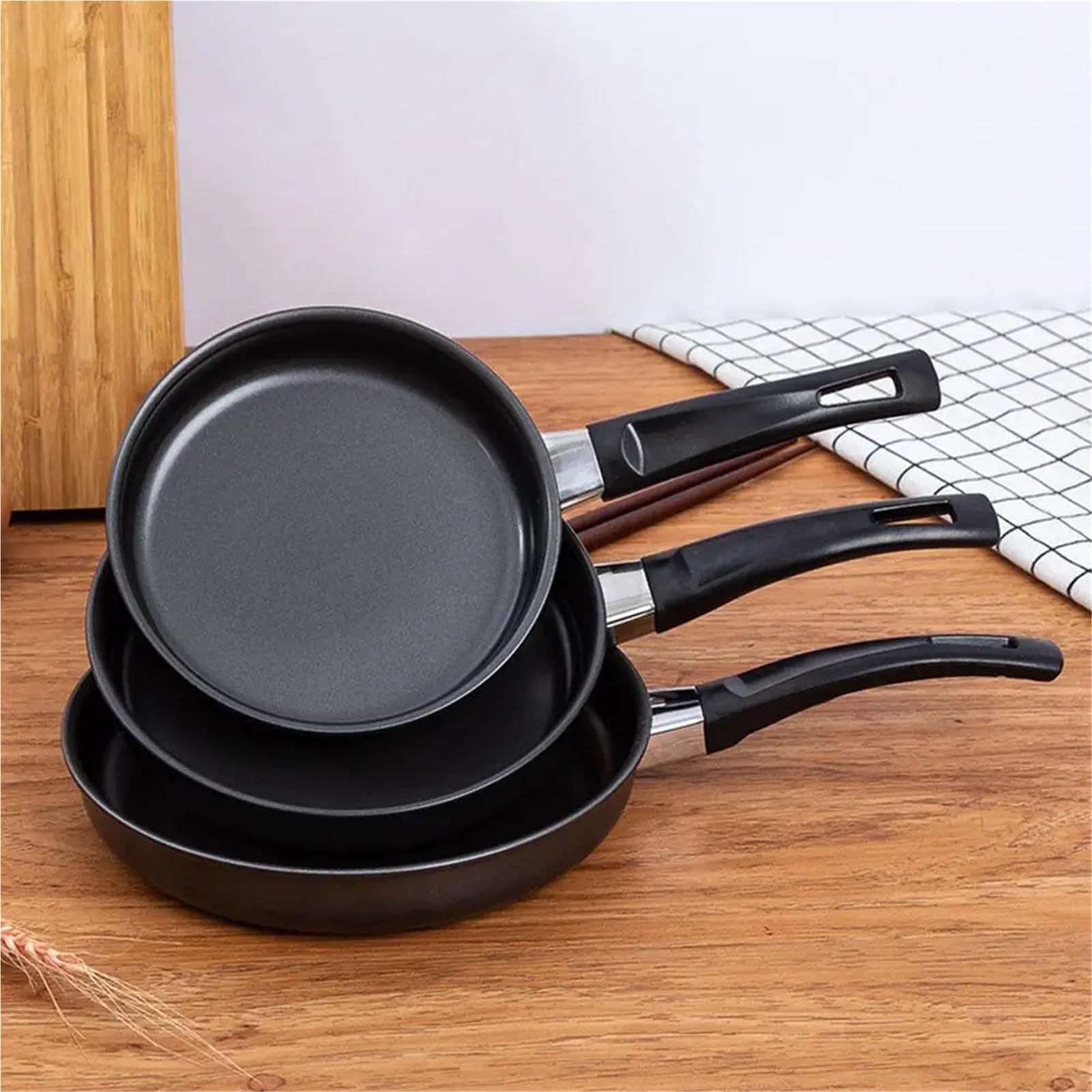 Mini padella antiaderente elettrodomestici da cucina 14/16/18 cm padella per frittata bistecca padella pentole utensili da cucina (14 cm)