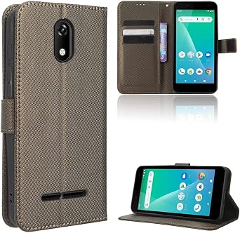 Case for Unimax UMX U696CL Leather Case Cover,PU Leather flip Cover Case for Unimax UMX U696CL Case Cover Brown