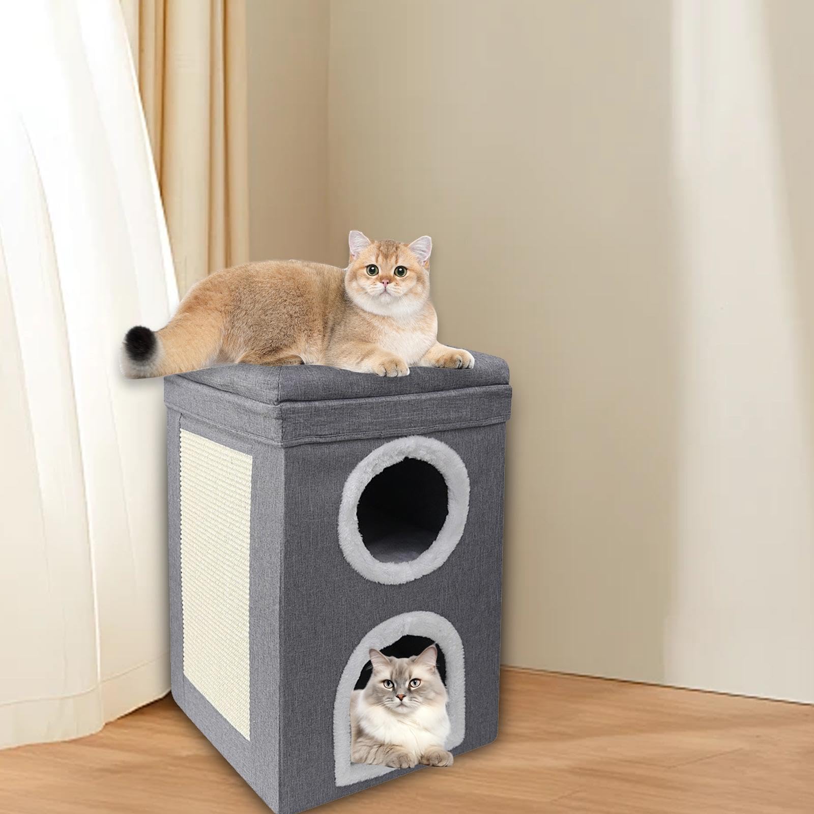 Lettiera Mista Per Gatti PETKIT - Tofu E Bentonite, Risciacquabile, Super Assorbente | 2 Sacchi Da 2,4 Kg - Foto 11