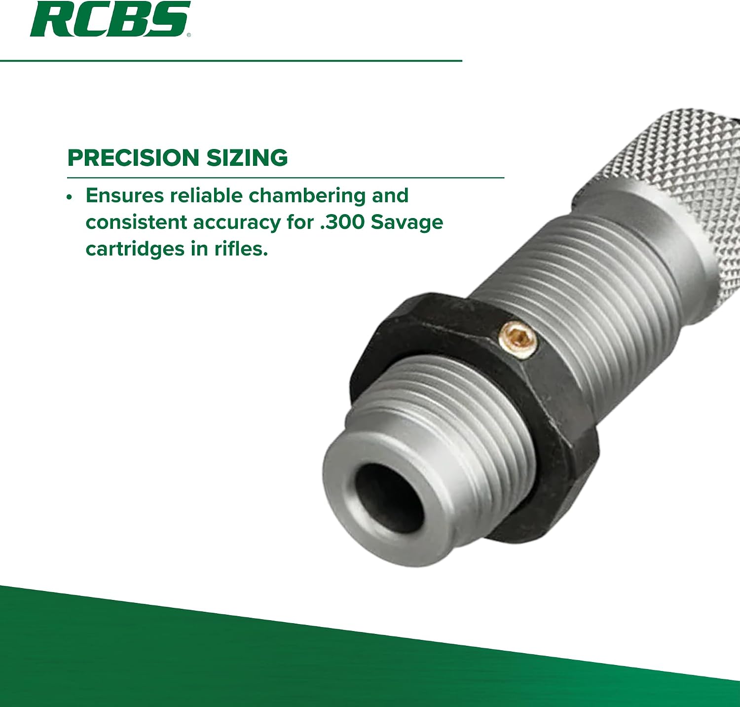 RCBS Full-Length Die Set .300 Sav, Reloading Die Set for .300 Savage Rifle Cartridges