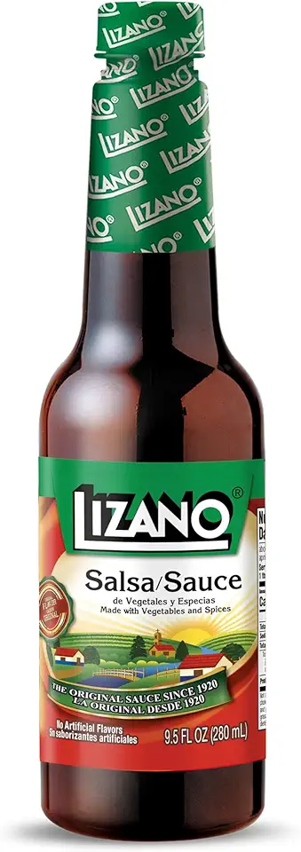 Lizano Salsa Sauce With Vegetables and Spices, 9.46 fl oz (Pack of 1)