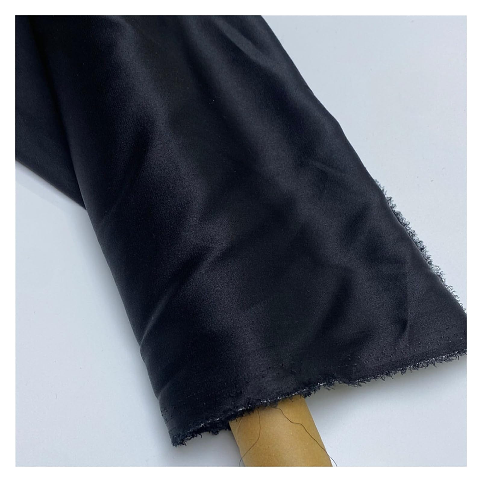 Tessuto Raso Satin Tessuto di seta satinato elasticizzato da 16 mm Cucito fai-da-te Fodera for camicie Top Pigiami Abbigliamento Moda Materiale in stoffa al metro(Color 01,1 meter)