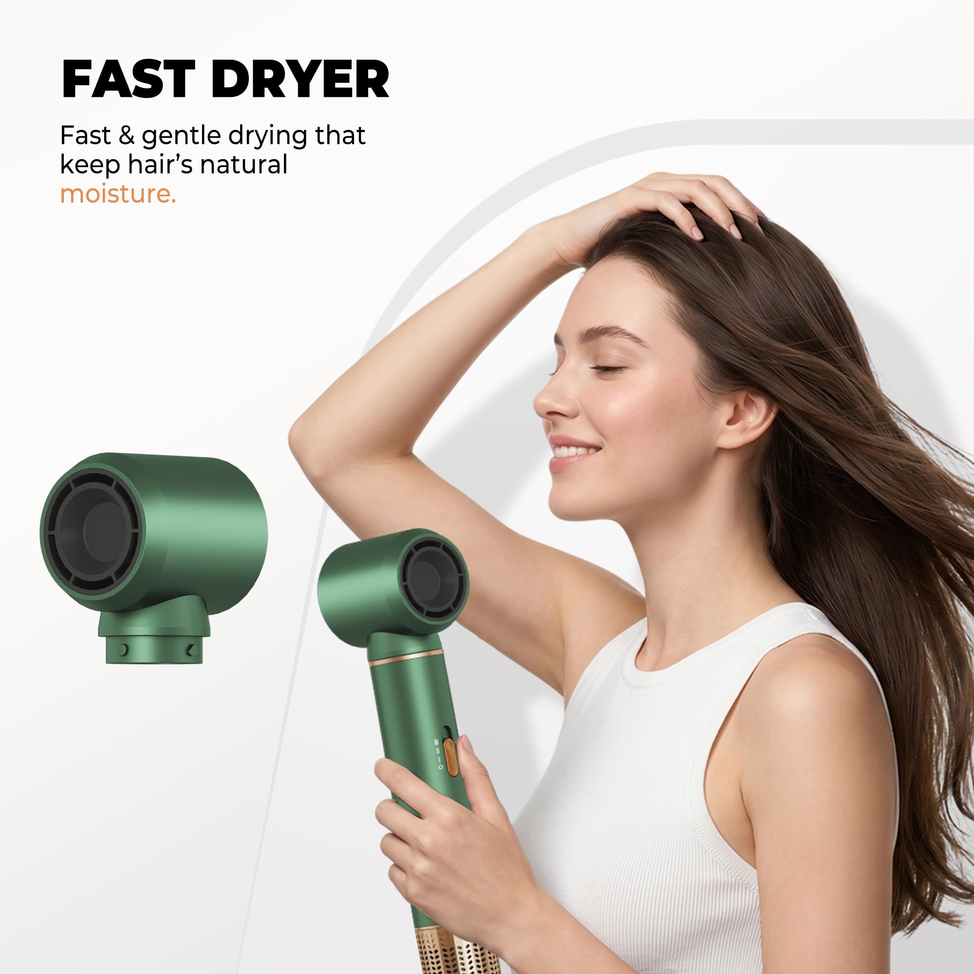 Airbrush 5 in 1 Hair Styler, 1000 W Haartrockner Air Brush 5 in 1 Air Styler