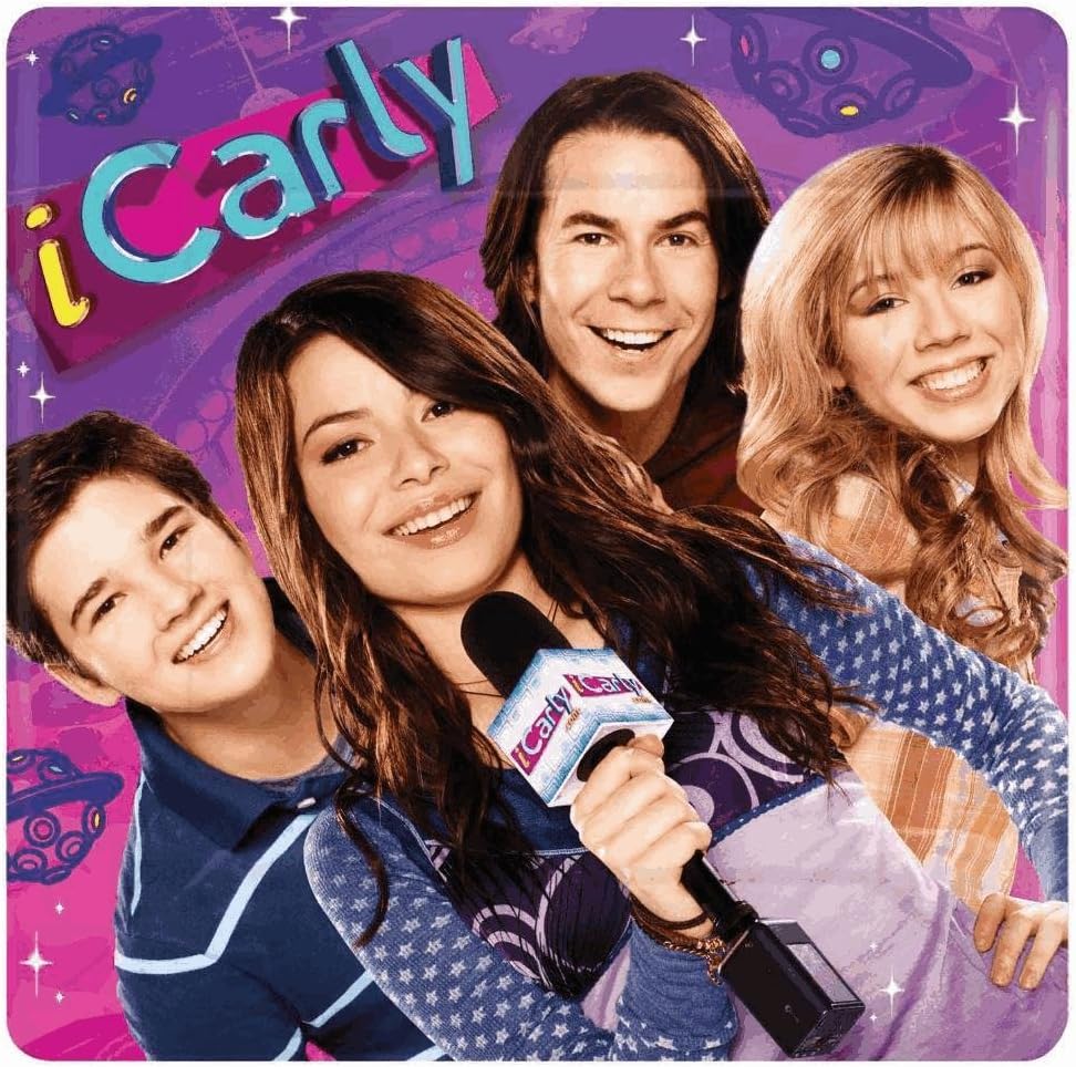 iCarly10" Banquet Plates 8 Pack